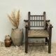 Fauteuil ancien corde