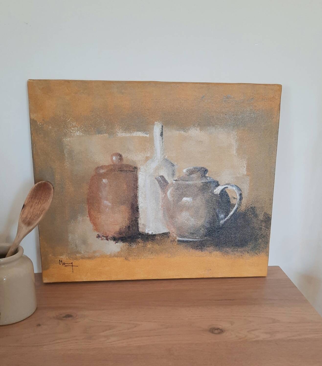 Oil painting painting