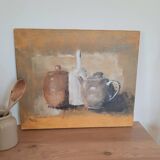 Oil painting painting