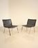 Pair of "Net" lounge armchairs by Giancarlo Vegni for Fasem 80's