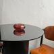Vintage Murano glass bowl, Coffee table accent , Bookcase, vibrant deep orange