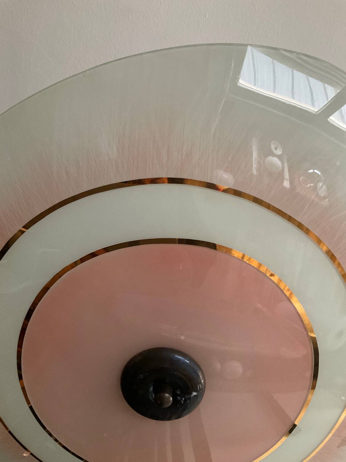 Vintage 60s ceiling light suspension