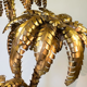 Lampadaire palmier 3 têtes