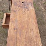 Wooden carpenter's workbench