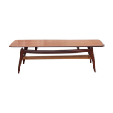 Teak coffee table by Louis van Teeffelen for WéBé, 1950s