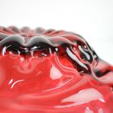 1960s Czech Art Glass Bowl by Josef Hospodka for Chribska Glassworks