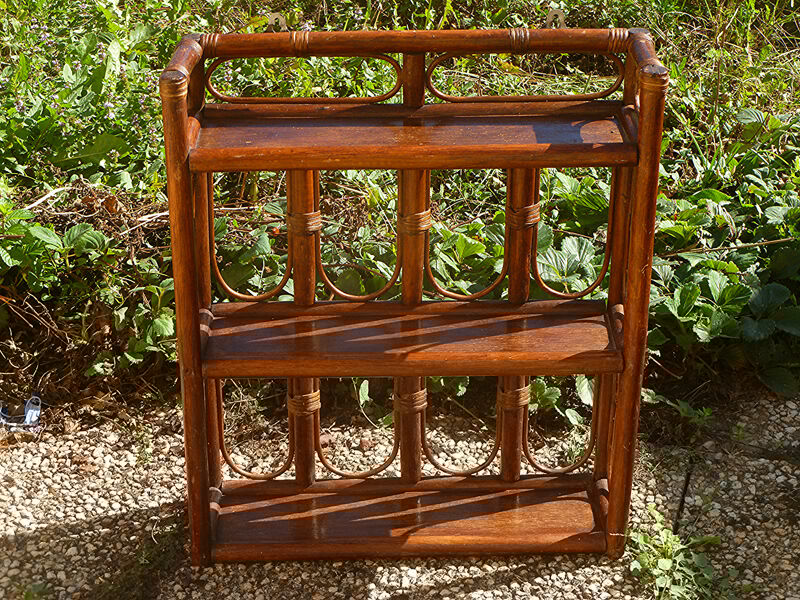 Bamboo shelf