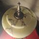 Art Deco lamp 1910 A 40 superb marbled glass shade, 43x23 electric ok, approx.