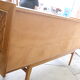 Beautiful pine and rattan sideboard from the 1960s