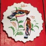 3 decorative porcelain plates