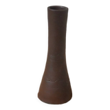 Ceramic soliflore vase artisanal handmade pottery Scandinavian country decoration