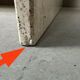 Vintage travertine side table