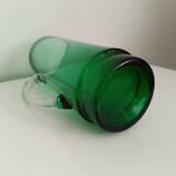 Broc - carafe - pichet en cristal vert