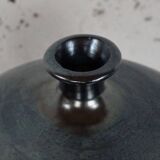 modernist enameled ball vase from the 60s