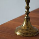 Vintage Swedish Brass Candleholder from Scandia Massing, 1950s