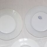 Set of 4 flat plates, Onnaing Algéciras model