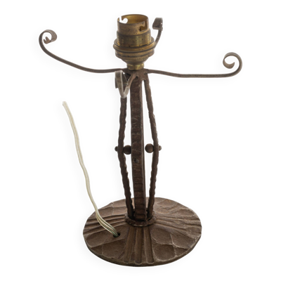 Petit pied de lampe art début XXe siècle