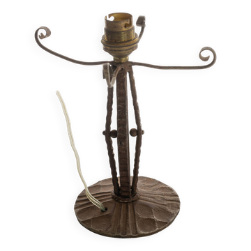 Petit pied de lampe art début XXe siècle