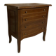 Petite commode couturière vintage en placage de chêne