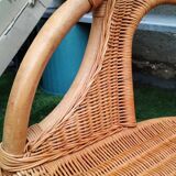 Rattan armchair