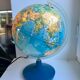 Globe terrestre lumineux années 70