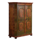 Armoire ancienne peinte en bois de pin – Austrie, 1831