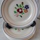 Set of 6 dessert plates Luneville model Chantilly