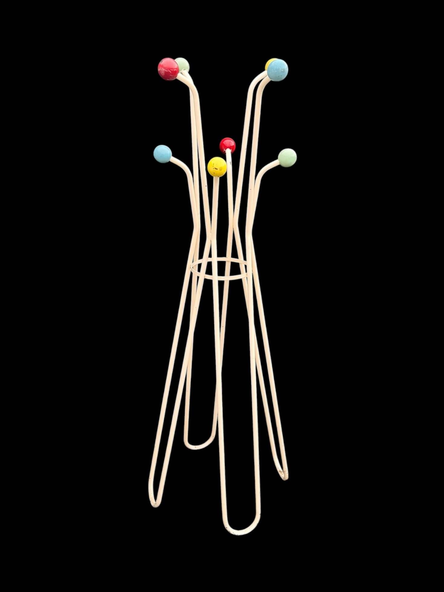 Portemanteau sur pied Roger Feraud, années 50