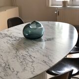 Table marble arabescato Italy vintage