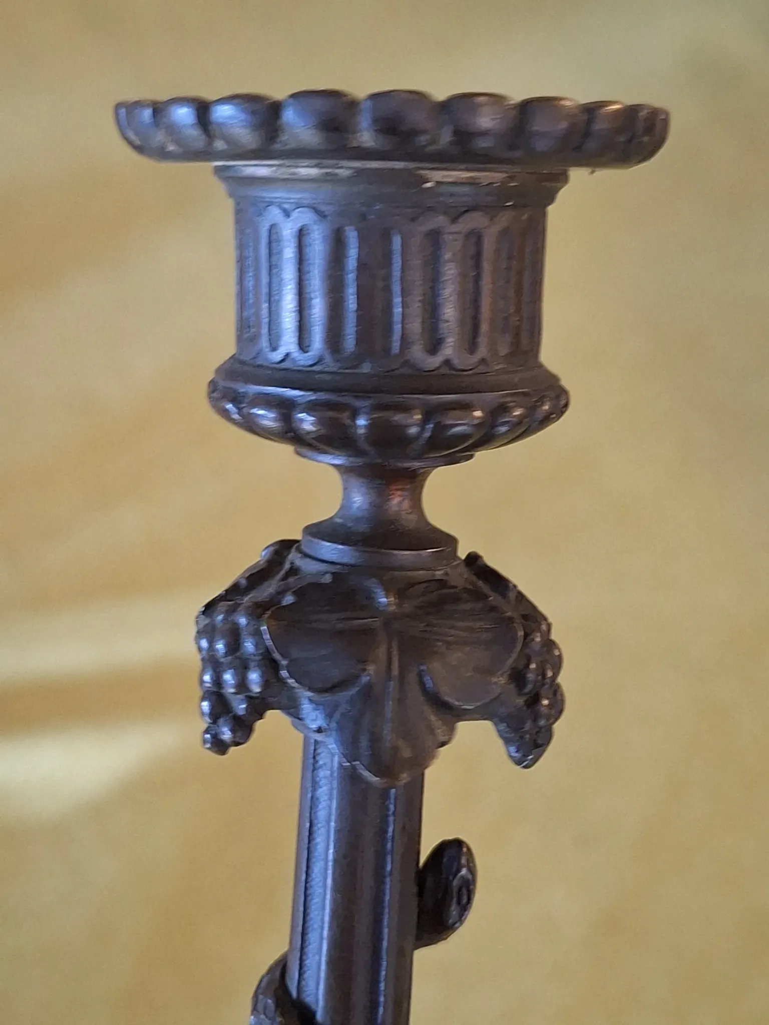 Paire de bougeoirs Napoléon III