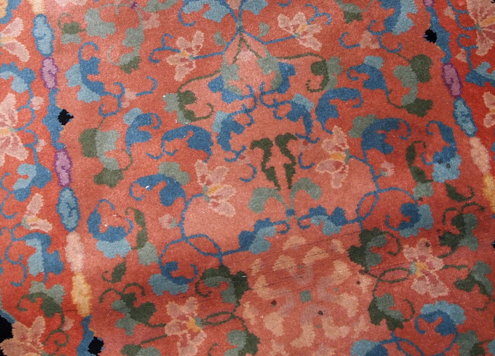 Former carpet chinese handmade 89 x 150cm, 1920