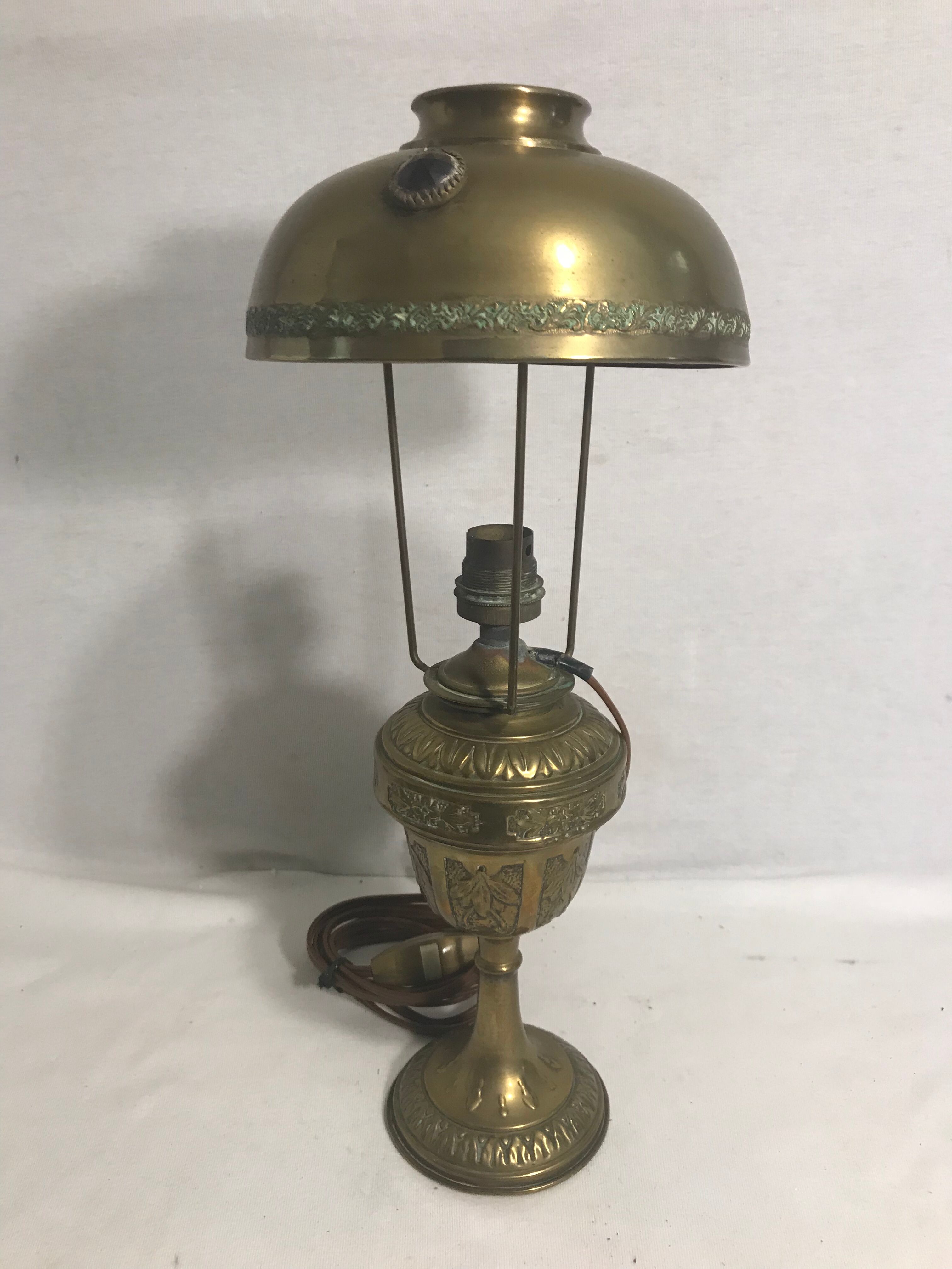Brass lamp