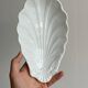 Coupelle en porcelaine blanche