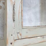 Furniture two body showcase, around 1900.