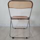 3 Plia chairs, designer Giancarlo Piretti for Anonima Castelli