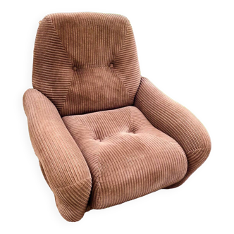 Vintage corduroy armchair