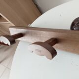 Vintage wall coat rack pop art