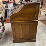 American oak desk