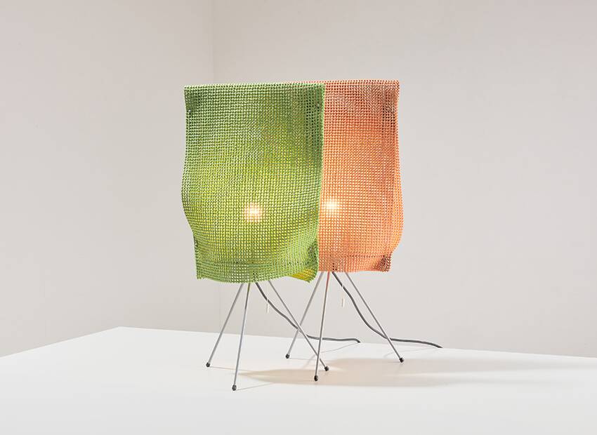 Fernando & Humberto Campana Pair of Large Estela table Lamps for Oluce 1997