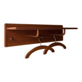 Porte-manteau en teck de Kai Kristiansen pour Vildbjerg Møbelfabrik