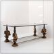 Table basse cheval dans le style de Maison Charles - 1970s