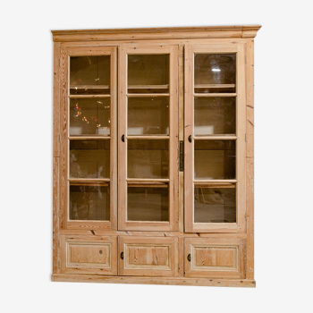Vintage wooden workshop display case “Catherine”