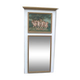 trumeau mirror louis xvi style 104x66cm