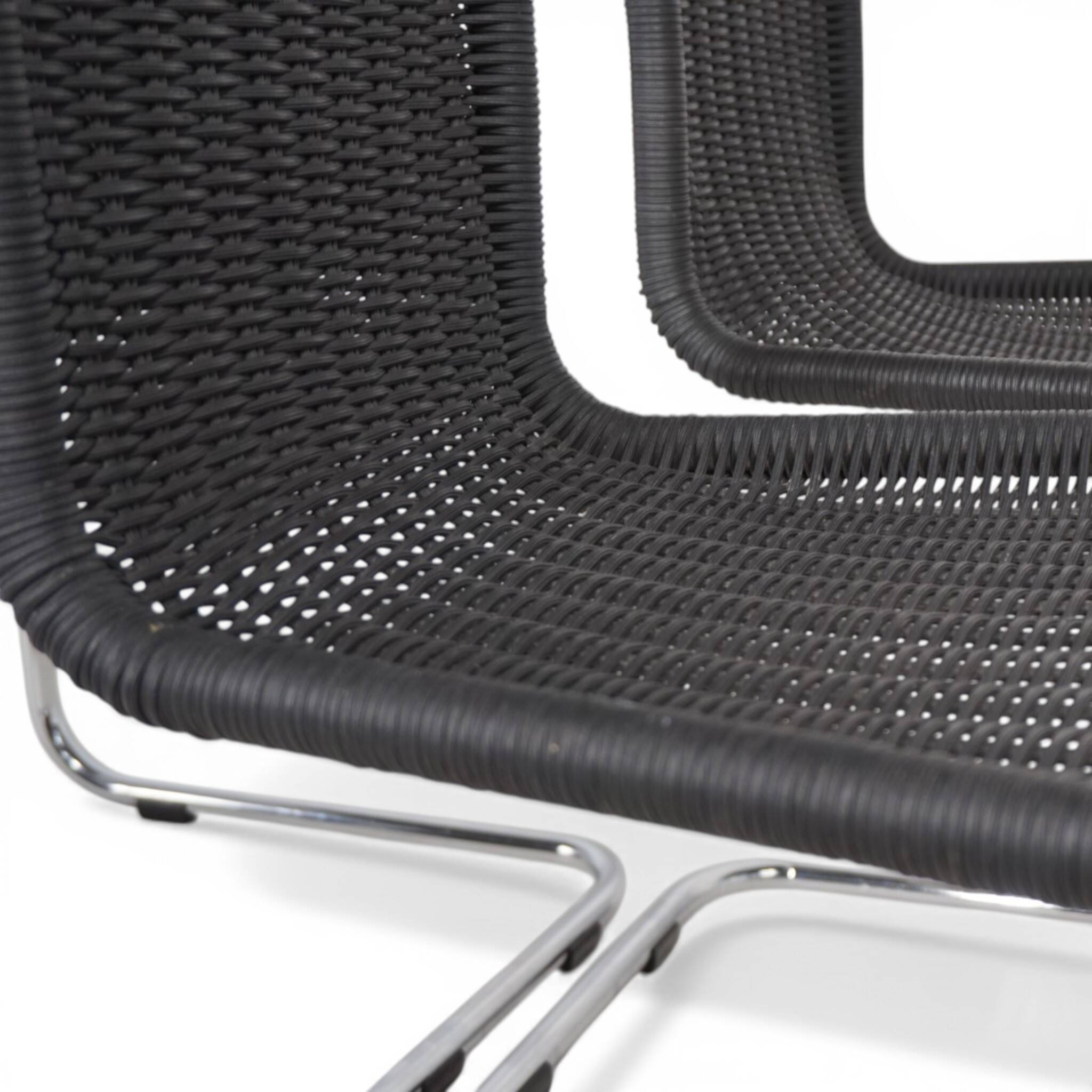 Set of 4 B 25 Tecta Cantilever Chairs by Axel Bruchhäuser, 1980