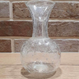 Biot glass vase