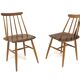 Set de 2 chaises scandinave "Fanett" par Ilmari Tapiovaara, Suède, 1960