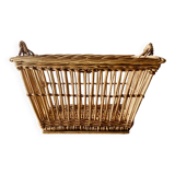 Large vintage wicker basket