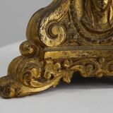 Large Provincial Copper Church Candlestick, France, ca. 1900