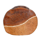 Artisanal terracotta vase