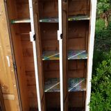 Wooden cloakroom